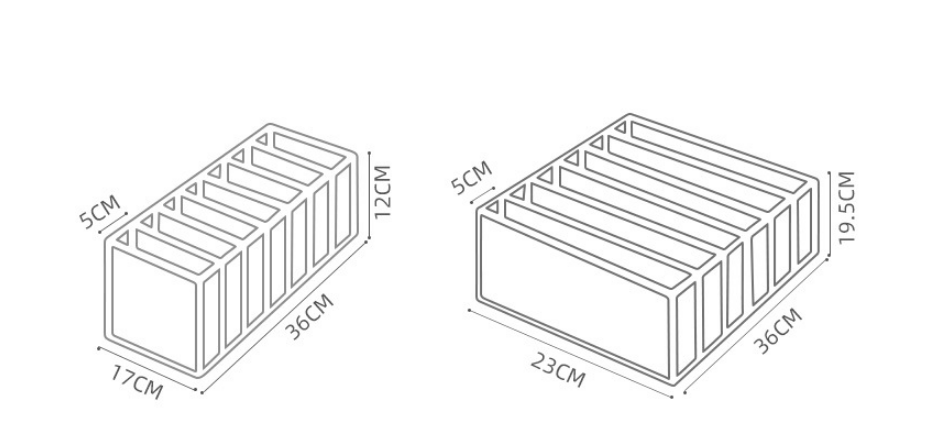 Caixa Organizadora Dobrável para Roupa