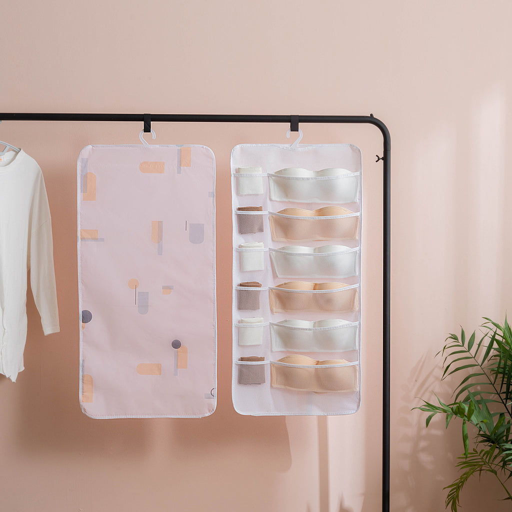 Organizador de roupas íntimas para pendurar