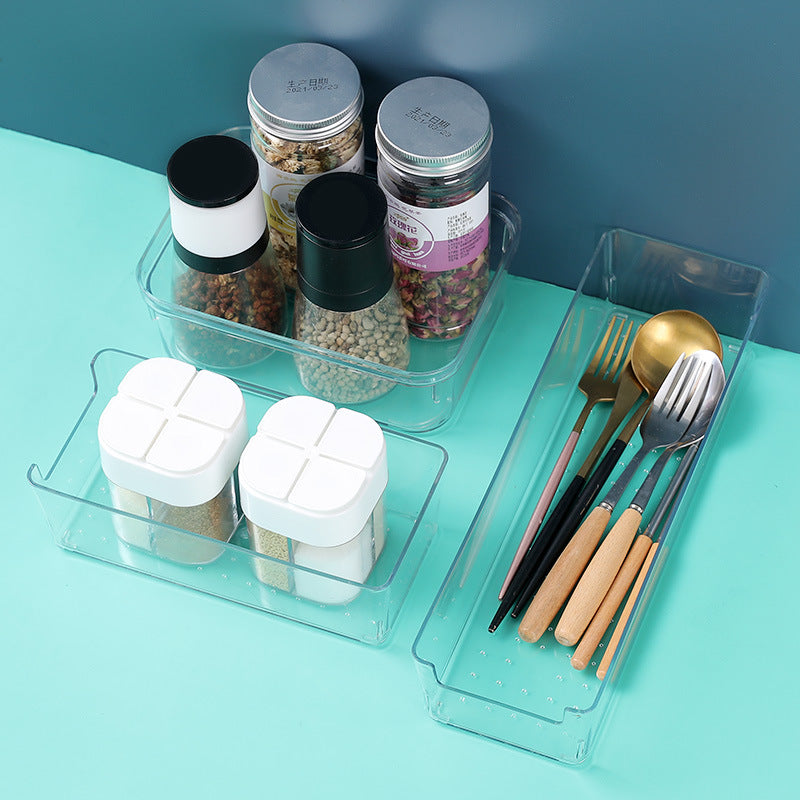 Organizadores Modulares Transparentes para Gavetas