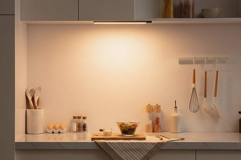 Fita de LED ultrafina com sensor de presença