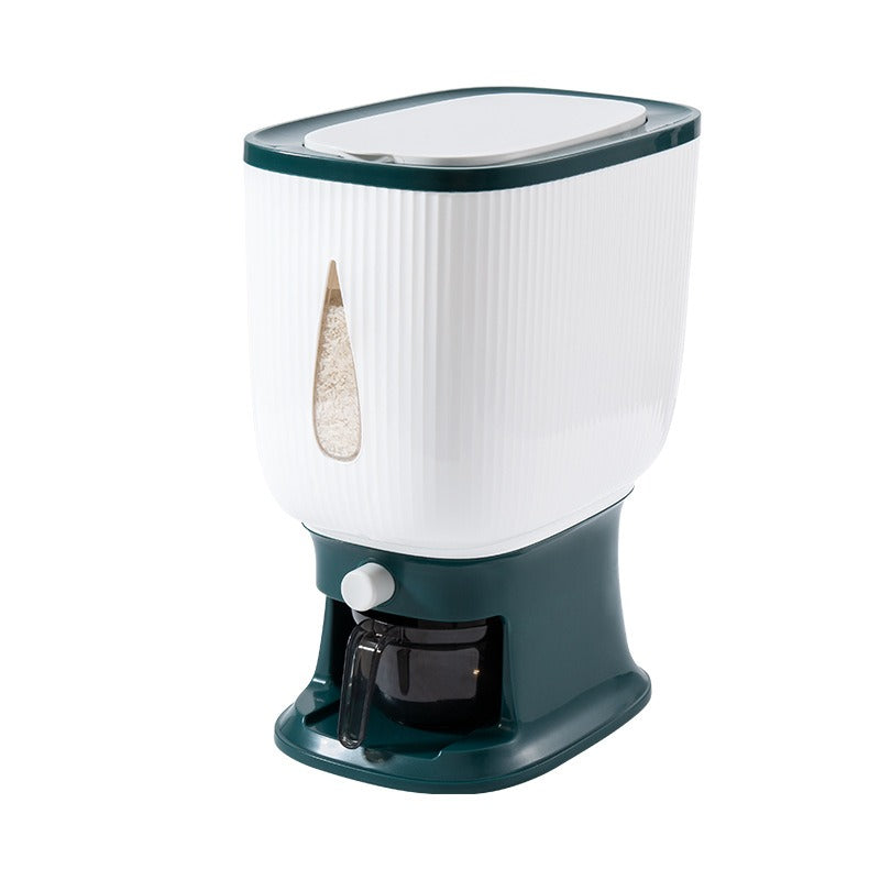 Dispensador Duplo de Cereais e Arroz