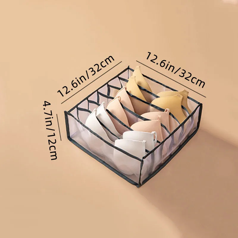 Organizadores de gavetas e armários para roupas íntimas